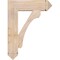 Ekena Millwork Legacy Arts & Crafts Smooth Bracket, Douglas Fir, 5 1/2"W x 24"D x 32"H BKT06X24X32LEC03SDF - alternate 4